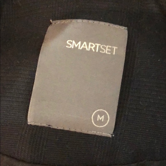 Black blazer with pleather trim - Picture 4 of 5